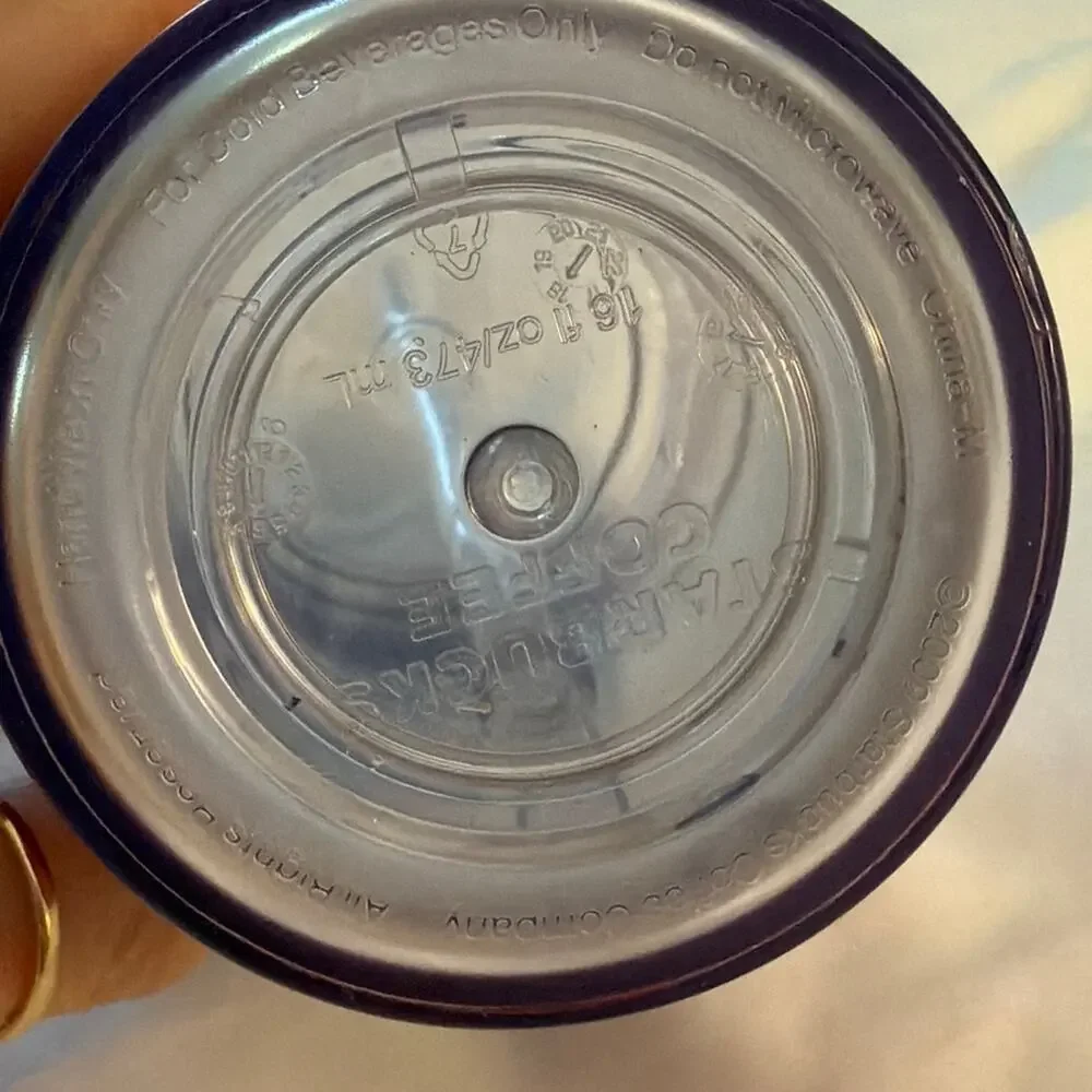 Starbucks tumblers with straw NEW